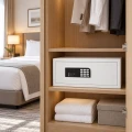 Biały sejf hotelowy w otwartej szafie (1).png