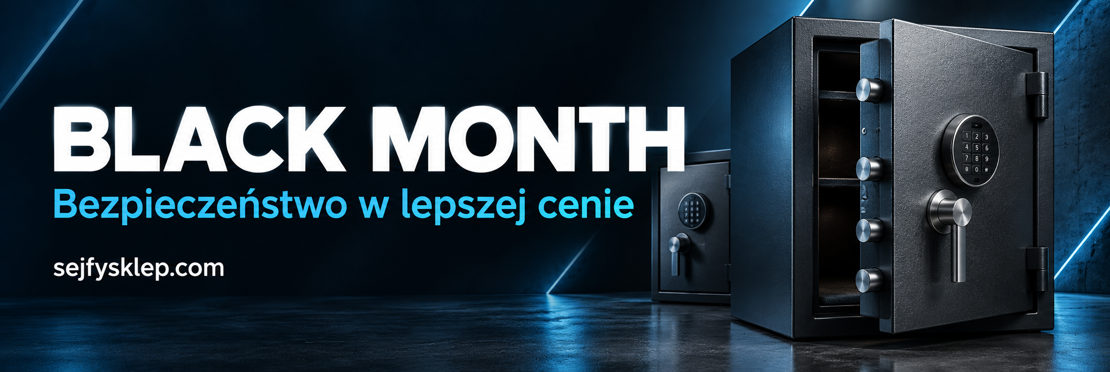 Black Month w sejfysklep.com - kliknij i sprawdź promocje
